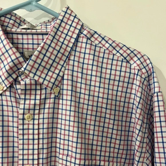 Men’s Peter Millar Nanoluxe Button-down shirt - Picture 3 of 7